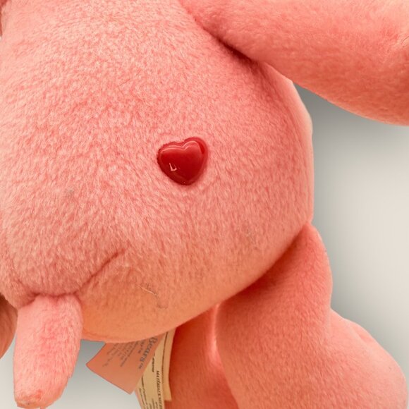 Care Bears Cheer Bear and Birthday Bear 2000s Plush Toy Stuffed Animal - Picture 7 of 7